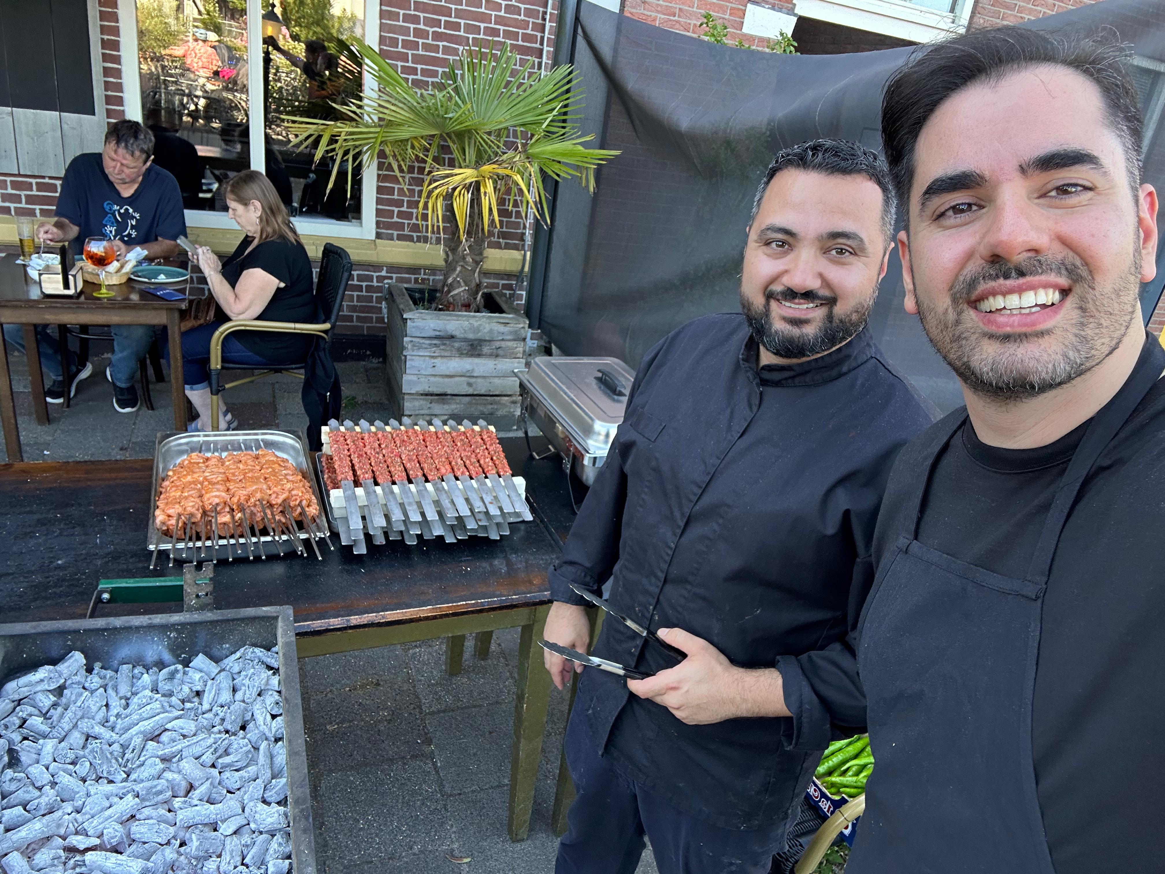 Griekse BBQ op locatie